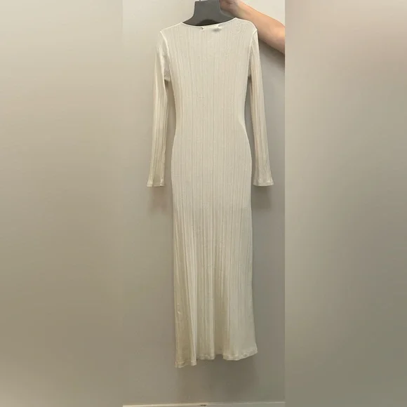 OAK + FORT/ High Front Slid Midi dress/ woman’s size M - Picture 4 of 13